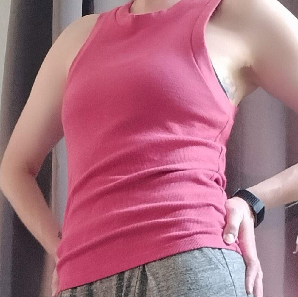 Madewell Pink Tank Women's Medium